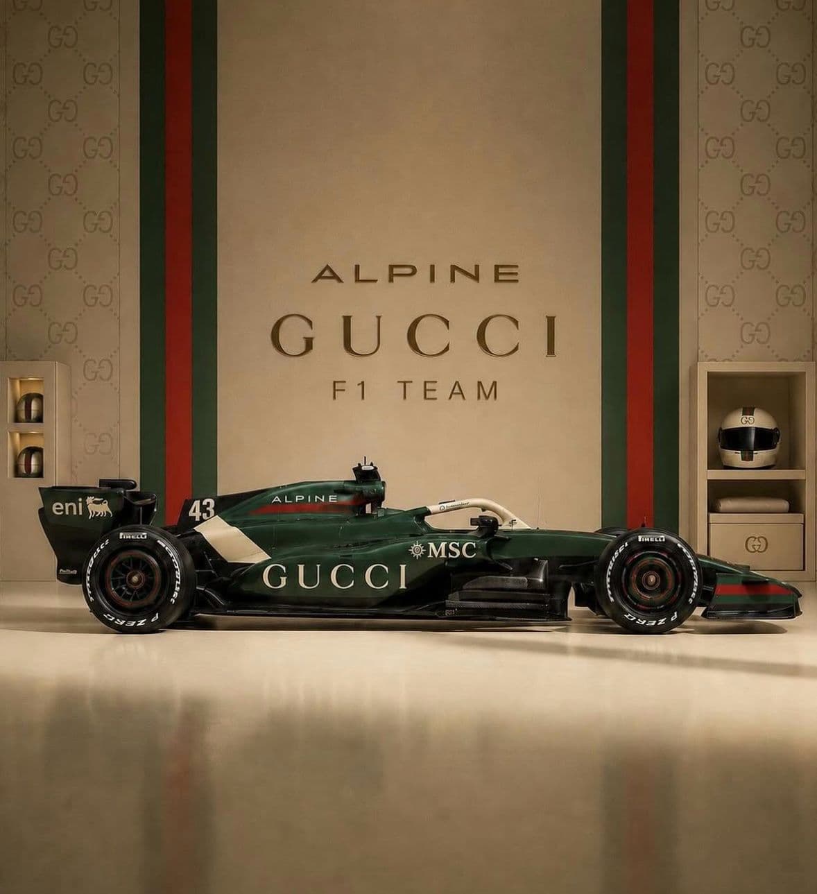Gucci tytularnym sponsorem zespołu Alpine od sezonu 2027/28